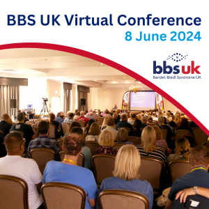 BBS UK Virtual Conference 8th June 2024. People are sat facing away from the camera in a conference room.
