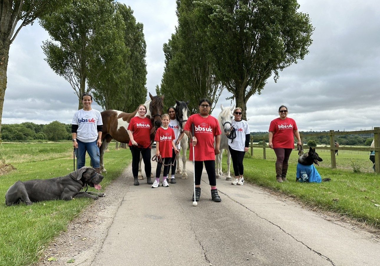Fundraising horse walk Fundraising horse walk