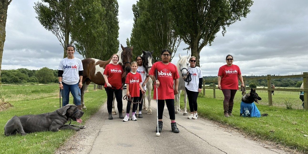 Fundraising horse walk